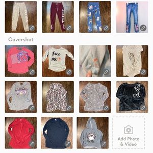 14 Piece Justice Shirts and Pants Bundle